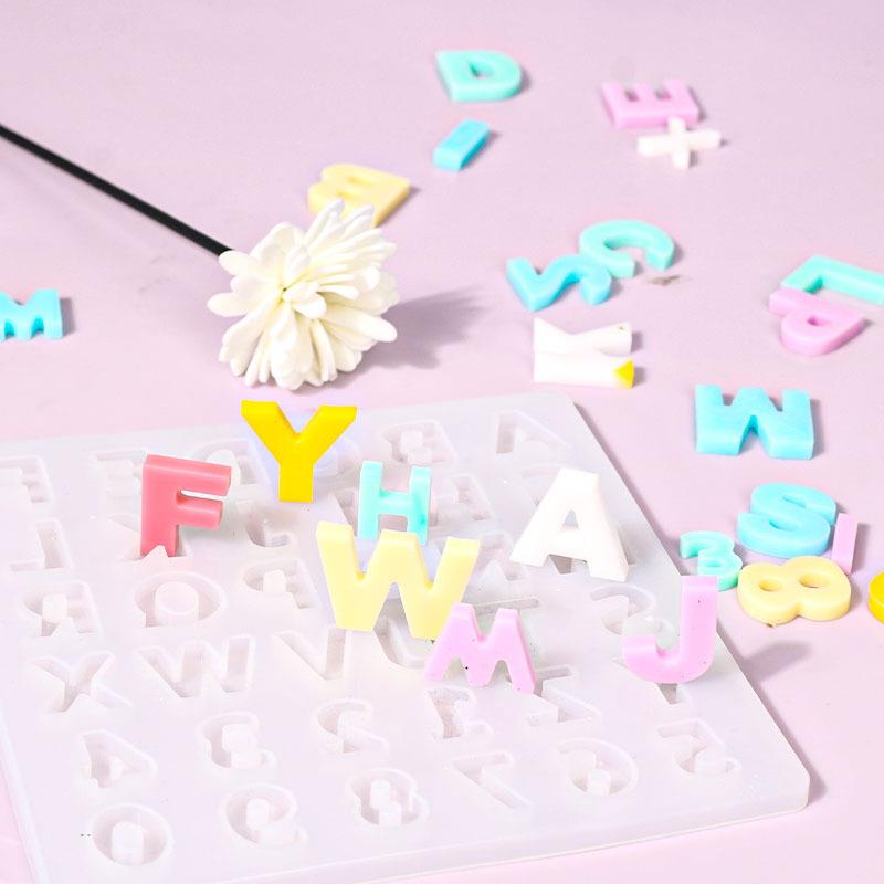 알파벳 에폭시 수지 실리콘 금형, 문자 번호 금형, D - Resin Art Alphabet 리뷰 및 가격