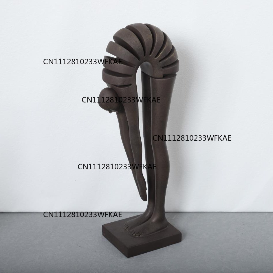 북유럽 스타일의 심플한 레진 추상 곡선형 장식품, 모던 - Resin Art Work 리뷰 및 가격