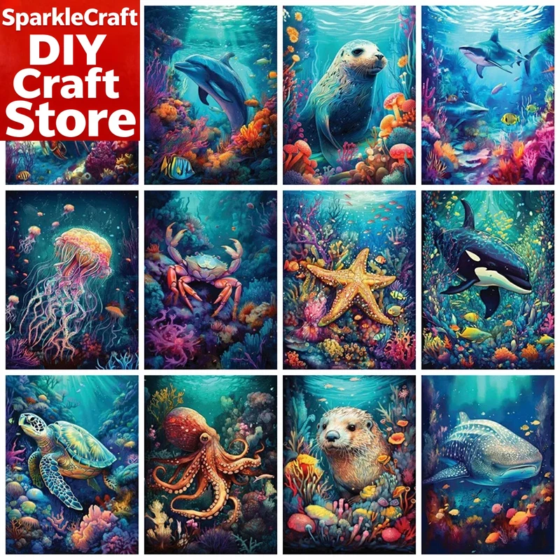 1PC 프레임리스 풀 스퀘어 라운드 다이아몬드 페인팅  - Resin Art Work 리뷰 및 가격